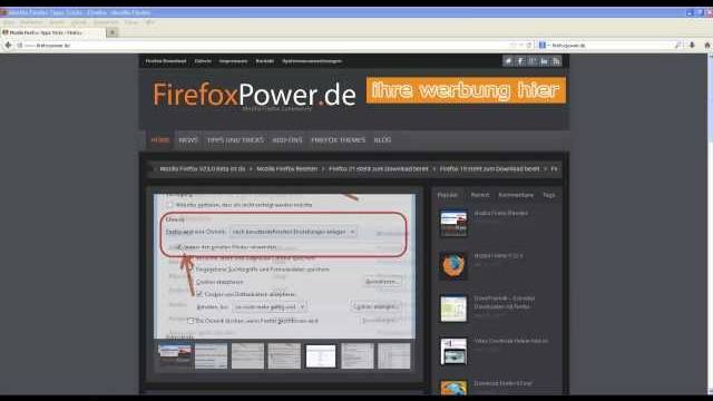 firefox reseten