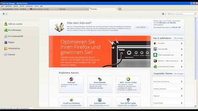 firefox schneller machen