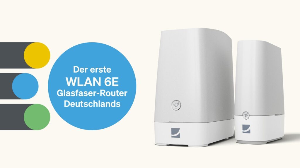 Erster WLAN 6E GlasfaserRouter Deutschlands Deutsche Glasfaser Kunden